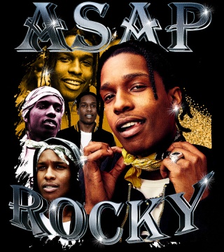 T-shirt Autentyk "A$AP Rocky" bl