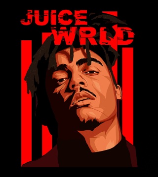 T-shirt Autentyk "Juice Wrld" bl