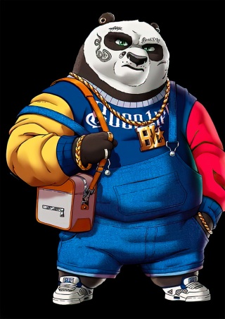 T-shirt Autentyk BL KungFu Panda