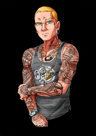 T-shirt Autentyk BL Eminem