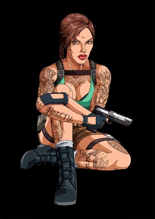 T-shirt Autentyk BL Tomb Rider