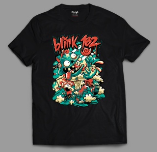 T-shirt Autentyk Blink182 001