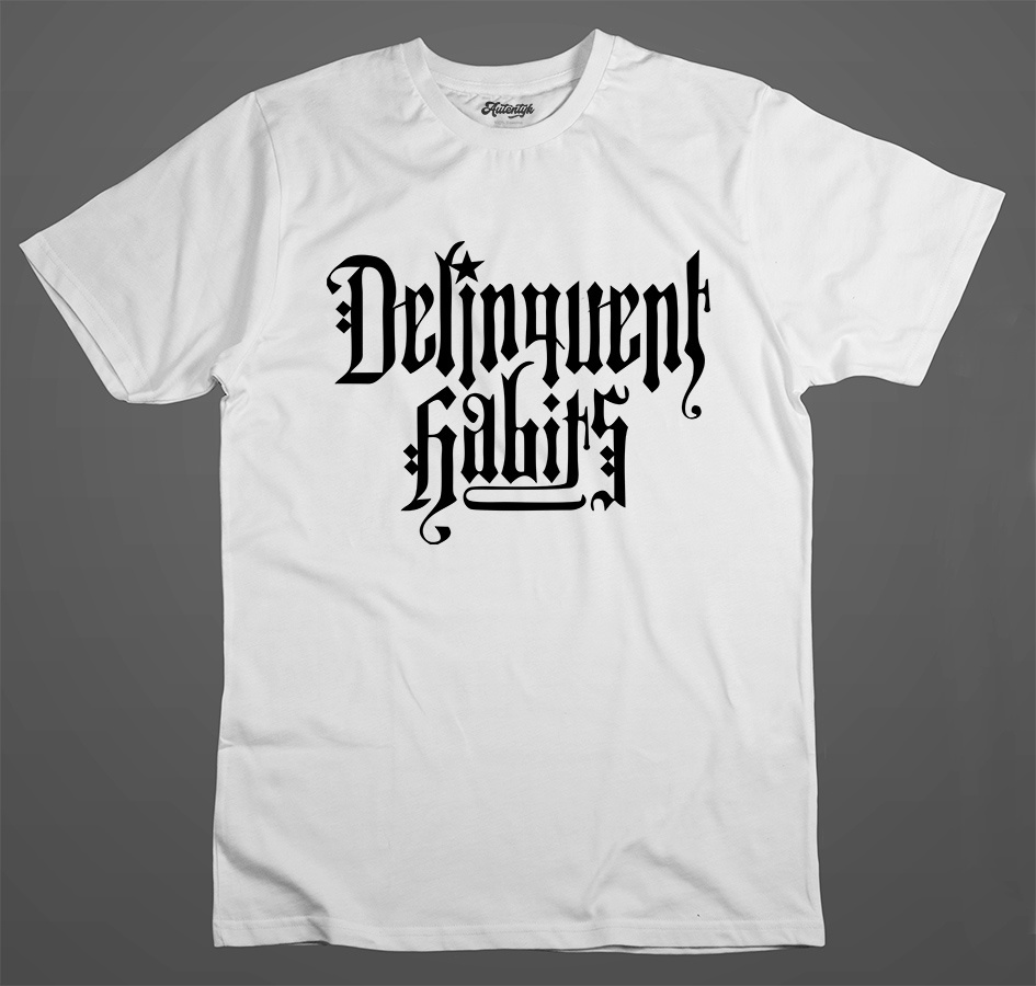 T-shirt Autentyk "Delinquent Habits"