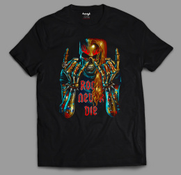 T-shirt Autentyk Premium "Rock never die"