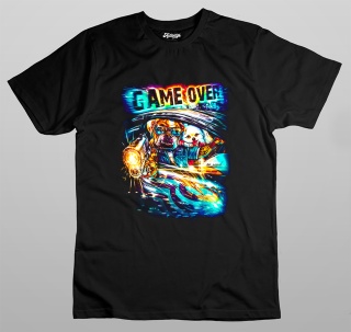 T-shirt Autentyk Premium "Game Over"