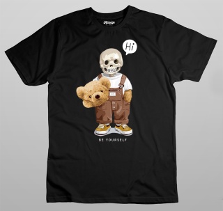 T-shirt Autentyk Teddy "BeYourself"