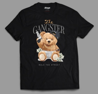 T-shirt Autentyk Teddy "Gangster"