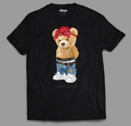 T-shirt Autentyk Teddy "Awesome"