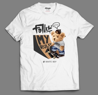 T-shirt Autentyk Teddy "My rules"