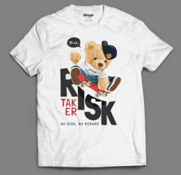 T-shirt Autentyk Teddy"Risk"