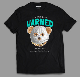 T-shirt Autentyk Teddy "Warned"