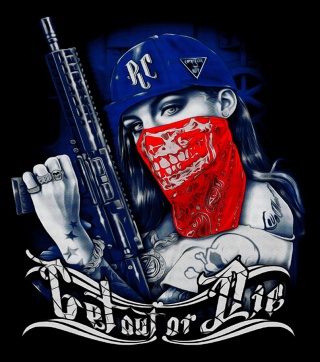 T-shirt damski Autentyk "Uzi Girl" bl