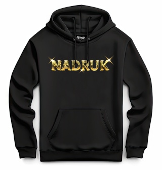 Bluza Kangurka Autentyk Gold "Twój napis"