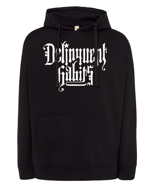 Bluza Kangurka Autentyk "Rap/hip-hop" czarna | Standard Bluza Kangurka Autentyk "Rap/hip-hop" czarna | Standard
