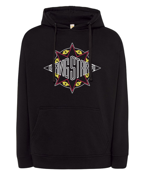 Bluza Kangurka Autentyk "Rap/hip-hop" czarna | Standard Bluza Kangurka Autentyk "Rap/hip-hop" czarna | Standard