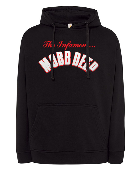 Bluza Kangurka Autentyk "Rap/hip-hop" czarna | Standard Bluza Kangurka Autentyk "Rap/hip-hop" czarna | Standard