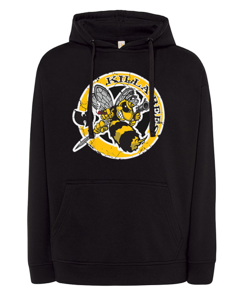 Bluza Kangurka Autentyk "Rap/hip-hop" czarna | Standard Bluza Kangurka Autentyk "Rap/hip-hop" czarna | Standard