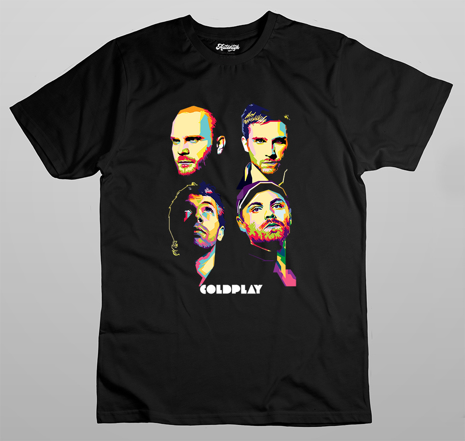 T-shirt Autentyk "Coldplay"