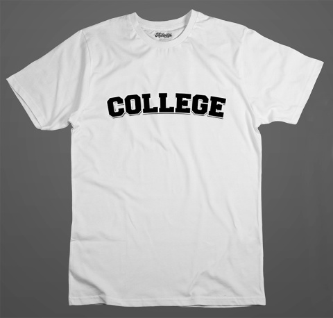 T-shirt Autentyk College &quot;Twój Napis&quot;
