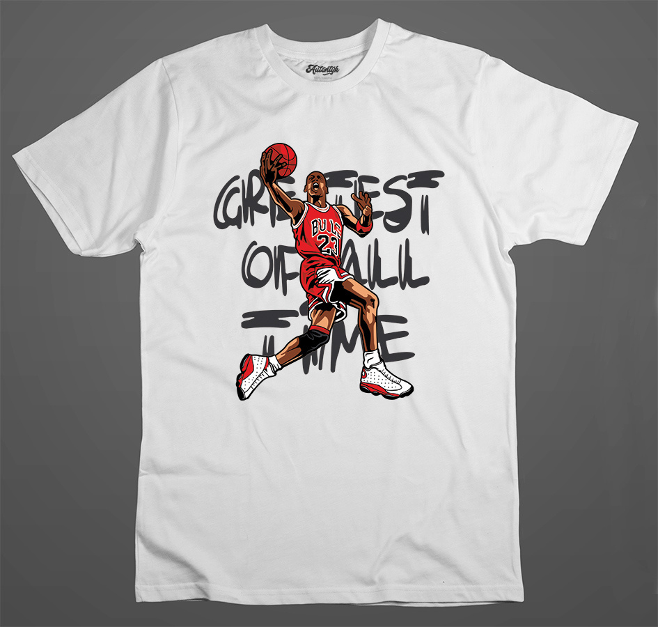 T-shirt Autentyk "Greatest Jordan"