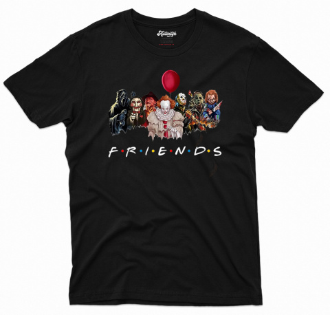 T-shirt Autentyk Halloween "Friends"