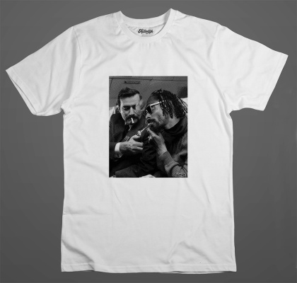 T-shirt Autentyk Kontrowersyjnie Wałęsa & Snoop Dogg