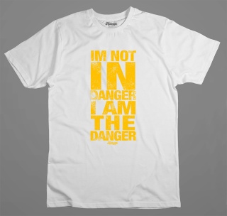 T-shirt Autentyk Typo "Danger"