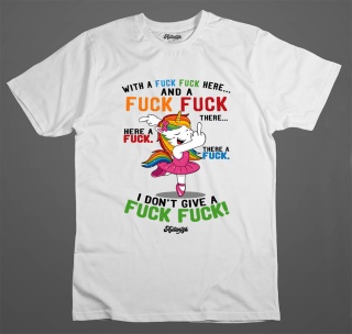 T-shirt Autentyk Typo "Give a"