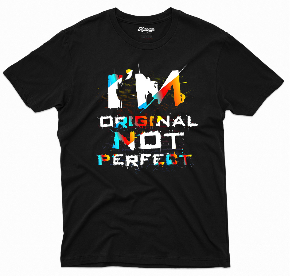 T-shirt Autentyk Typo "I`m original"