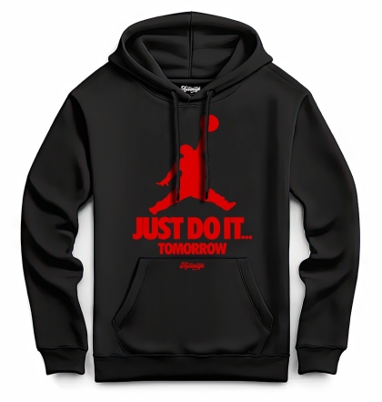 Bluza Kangurka Autentyk "Do it tomorrow"