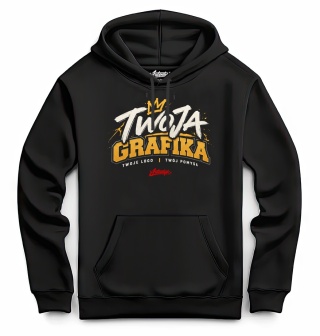 Bluza Kangurka Autentyk OVERSIZE "TWOJA GRAFIKA"