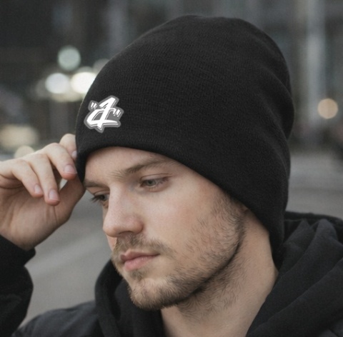 Czapka zimowa czarna Autentyk Beanie3