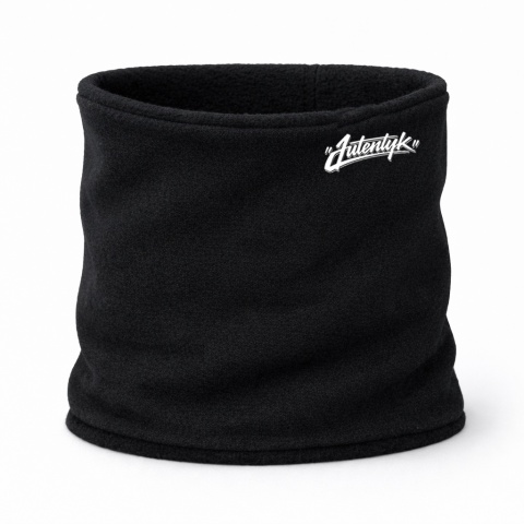 Komin zimowy Autentyk "Tag" czarny