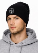 Czapka zimowa Autentyk "Hip-hop" czarna
