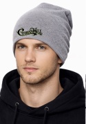 Czapka zimowa Autentyk "Hip-hop" melanż szary