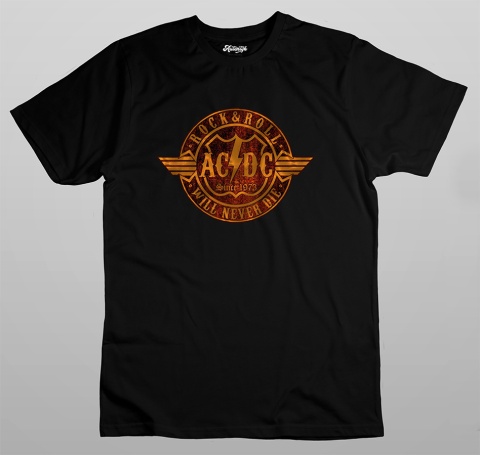 Promo T-shirt Autentyk AC/DC rozmiar XL