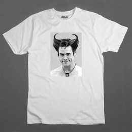 Koszulka biała Ace Ventura / Psi Detektyw