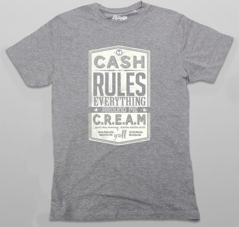 T-shirt Autentyk Cash Rules