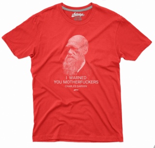 T-shirt Autentyk Kontrowersyjnie Darwin