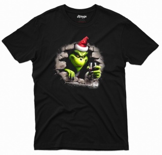 T-shirt Autentyk Kontrowersyjnie "Grinch"