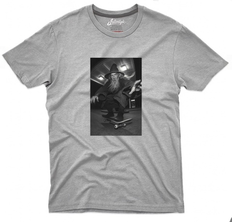 T-shirt Autentyk Kontrowersyjnie Skate Gandalf