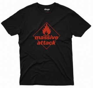 Promo T-shirt Massive Attack r 4XL