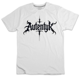 T-shirt Autentyk mystic biały przód