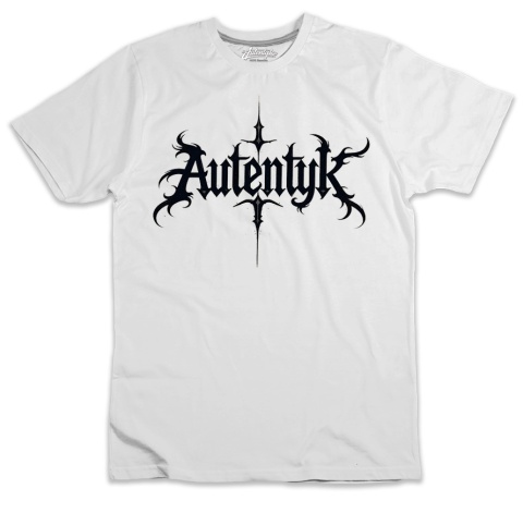T-shirt Autentyk mystic biały przód