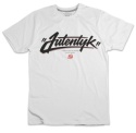 T-shirt Autentyk tagged biały przód