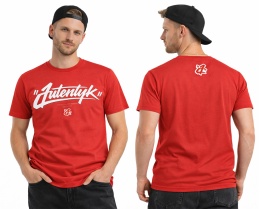 T-shirt Autentyk Tag czerwony