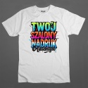 T-shirt Autentyk Twoja Grafika, Twój Szalony adruk
