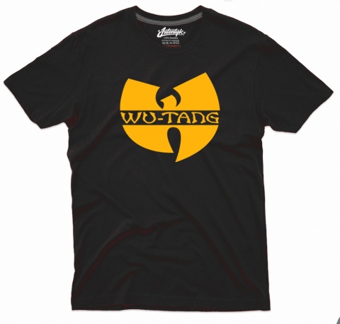 Koszulka Wu-Tang Clan Autentyk – czarna, klasyczne logo hip-hop
