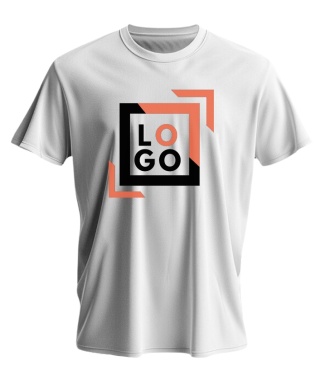 T-shirt JHK190 "Twoje Logo / grafika" 1 nadruk