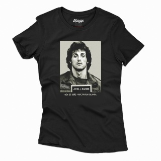 T-shirt damski Autentyk "Rambo"